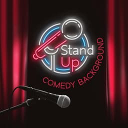 Stand Up Comedy Background - The Naughty Puppet Band