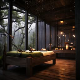 Rain Caress: Spa Massage Symphony - Brain Timbre