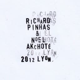 Periscope : 2012 Lyon. - Richard Pinhas