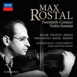 20th-Century Violin Sonatas - Max Rostal