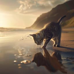 Olas Felinas: Música Oceánica Para Gatos - Canciones de gatos