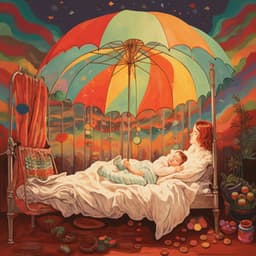 Raindrop Lullabies: Soothing Binaural Soundscapes for Baby's Peaceful Sleep - Binaural Beats Work Music