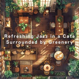 Refreshing Jazz in a Cafe Surrounded by Greenery - LOVE BOSSA