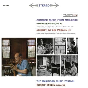 Brahms: Trio for Piano, Violin and Horn, Op. 40 - Schubert: Auf dem Strom, D 943 - Johannes Brahms