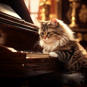 Cats Whiskers: Playful Piano Melodies - Cat Music