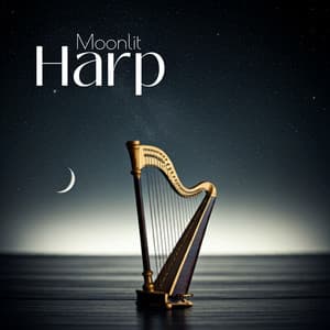 Moonlit Harp: Lullabies for a Restful Night Under the Moon - Deep Sleep Hypnosis Masters