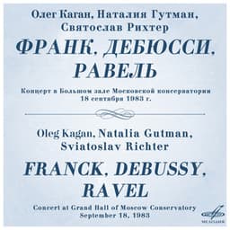 Franck, Debussy, Ravel: Piano Trios - César Franck