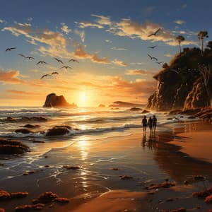 Retiro Dichoso En El Océano: Sonido Ambiental Para La Relajación - Grabaciones de Liquid Planet