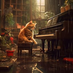 Serenata De Mascotas Con El Piano Lluvioso En Armonía - Colmena de Lluvia