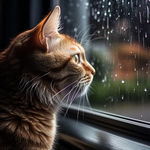 Armonía De Truenos Para Gatos: Melodías Desatadas Para Felinos - Paisajes susurrantes