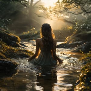 Ensoñación En La Orilla: Sinfonía De Arroyo De La Naturaleza - Naturaleza Sonidos