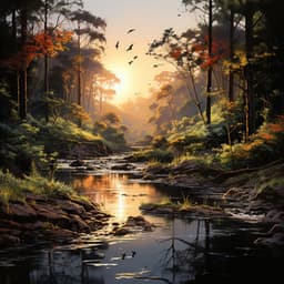 Ecos Del Amanecer: Melodías De La Pradera Al Amanecer - Oscilaciones neuronales Sonidos alfa