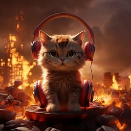 Cats Warmth: Binaural Fire Symphony - Solfeggio Architect