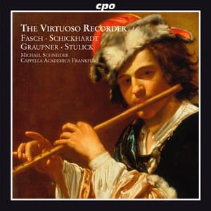Virtuoso Recorder: Concertos of the German Baroque - Michael Schneider