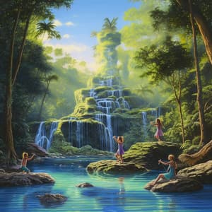 Zen Flow: Melodies Amidst Waterfalls and Serene Streams - Essential Dinner Party Background Music