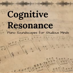 Cognitive Resonance: Piano Soundscapes for Studious Minds - Relaxing Piano Jazz