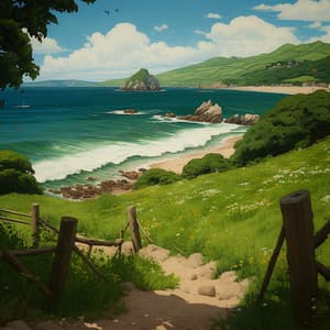 Enchanted Vistas: a Melodic Ode to Nature - Relaxing Nature Sounds Collection