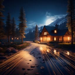 Lofi Suave Para Un Descanso Nocturno Sereno - Sonidos del clima