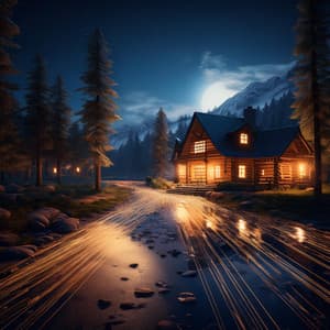 Lofi Suave Para Un Descanso Nocturno Sereno - Sonidos del clima