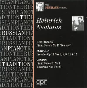 The Russian Piano Tradition: Heinrich Neuhaus - Heinrich Neuhaus