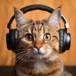 Armonías Ronroneantes: Música Para Calmar A Los Gatos - Ejemplo de biblioteca de lluvia