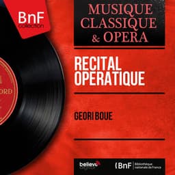 Récital opératique - Geori Boue