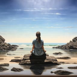 Olas Oceánicas Conmovedoras: Refugio De Meditación Costera - Sonidos de la Naturaleza Relajacion