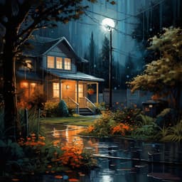 Nocturnal Rain and Thunder Tales - Sleeping Nature Sound