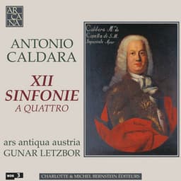 Caldara: XII sinfonie a quattro - Antonio Caldara
