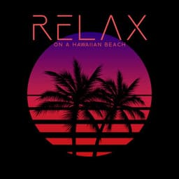 Relax on a Hawaiian Beach: Ukulele & Waves Sounds - Tropical Ocean Waves Oasis