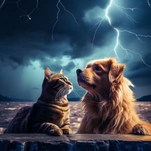 Thunder Paws: Pets Relaxation Melodies - Dinner Music Chillout