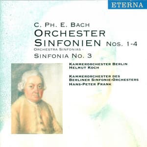 Bach: Sinfonias Wq. 182 & 183 - Carl Philipp Emanuel Bach