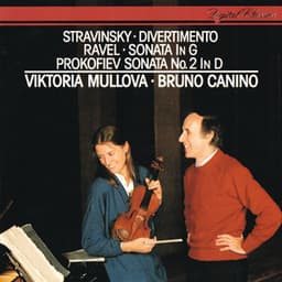 Ravel: Violin Sonata / Prokofiev: Violin Sonata No. 2 / Stravinsky: Divertimento - Viktoria Mullova