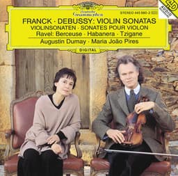 Franck: Violin Sonata In A Major / Debussy: Violin Sonata In G Minor / Ravel: Berceuse Sur Le Nom De Fauré; Habanera For Violin and Piano; Tzigane. Rapsodie De Concert For Violin And Piano - Augustin Dumay