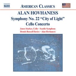 Hovhaness: Symphony No. 22 / Cello Concerto - Alan Hovhaness