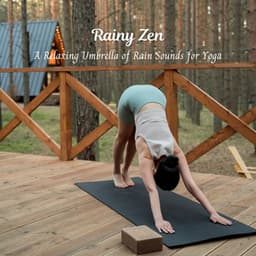 Rainy Zen: A Relaxing Umbrella of Rain Sounds for Yoga - Rain and Heavy Thunderstorm Sounds