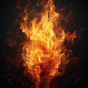 Binaural Fire Relaxation: Soothing Warmth Harmonies - Relaxing Ambients