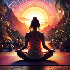 Lofi Rhythms: Sounds for Yoga Flow - Binaural Serenity Mind
