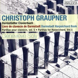 Graupner: Darmstadt Harpsicord Book - Christoph Graupner