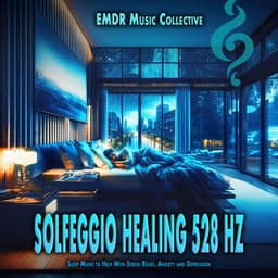 Solfeggio Healing 528 Hz: Sleep Music to Help With Stress Relief, Anxiety and Depression - EMDR Music Collective
