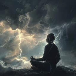 Thunder Relaxation: Calming Melodic Drift - Relaxxium