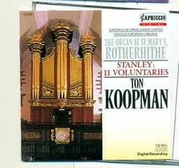 Stanley: 11 Organ Voluntaries - John Stanley