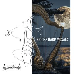 432 Hz Harp Mosaic: Serene Patterns - Lunashade