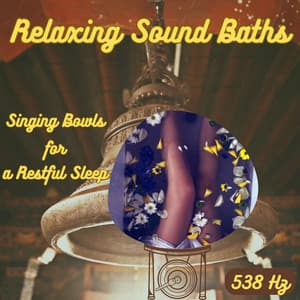 Relaxing Sound Baths with 538 Hz Singing Bowls for a Restful Sleep - Relaxaction