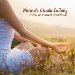 Nature's Cicada Lullaby: Forest and Insect Meditation - Cricket Sounds