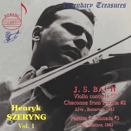 Henryk Szeryng, Vol. 1: Bach - Johann Sebastian Bach