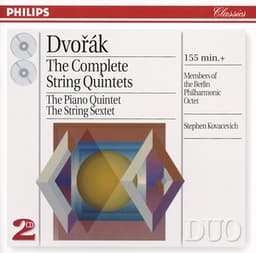 Dvorák: The Complete String Quintets - Antonín Dvořák