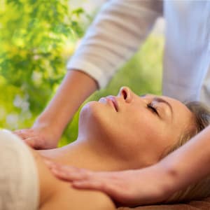 Gentle Massage with Piano Rain Serenity - Piano and Rain