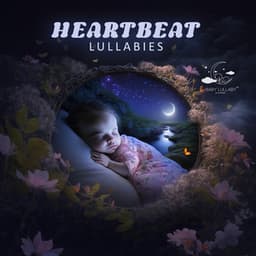 Heartbeat Lullabies: Deep Sleep Meditation for Babies, Newborns and Little Geniuses - Baby Lullaby Academy