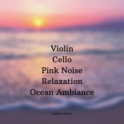 Violin, Cello Music, Pink Noise Relaxation, Ocean Ambiance - Nature Hertz